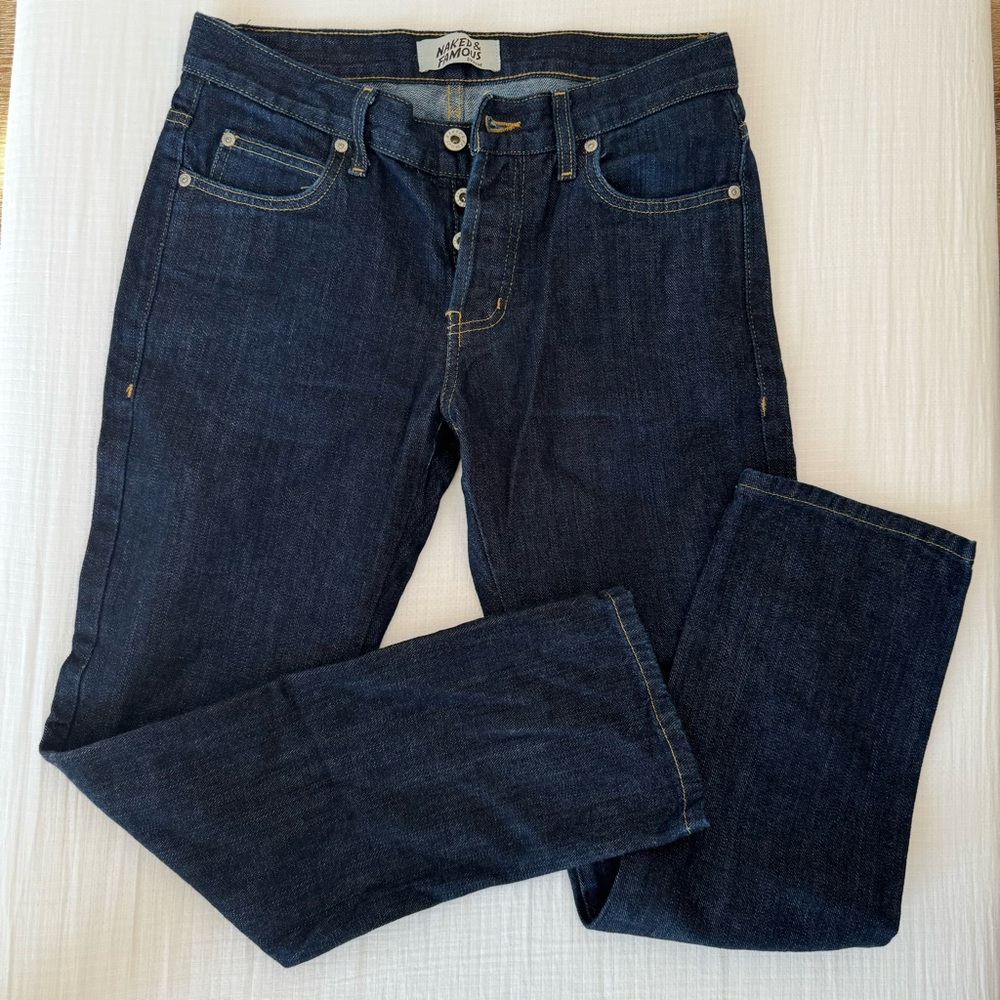 Naked & Famous Skinny Guy Raw Denim 31w